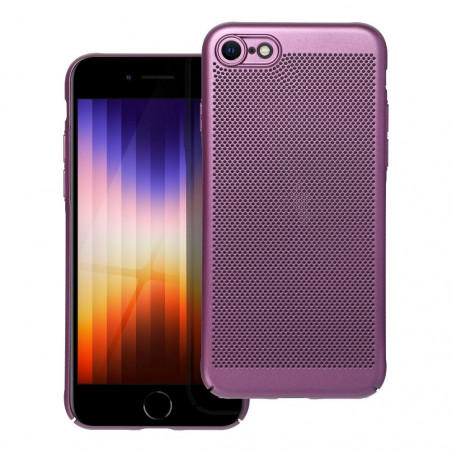 Kryt Breezy na Apple iPhone SE 2022 5G Fialový (Purple)