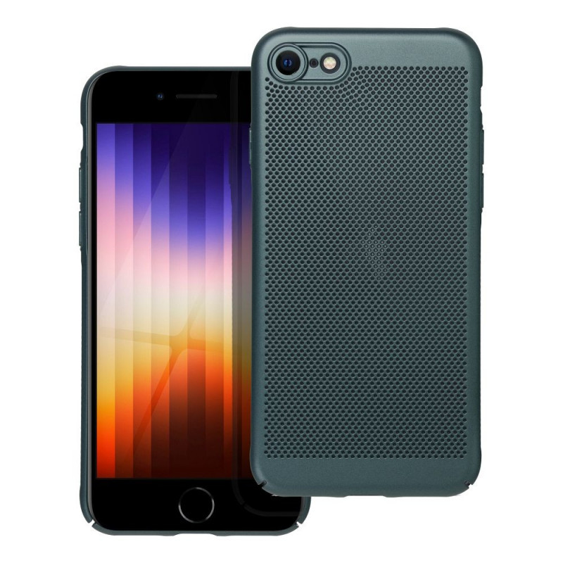 Kryt Breezy na Apple iPhone SE 2022 5G Zelený