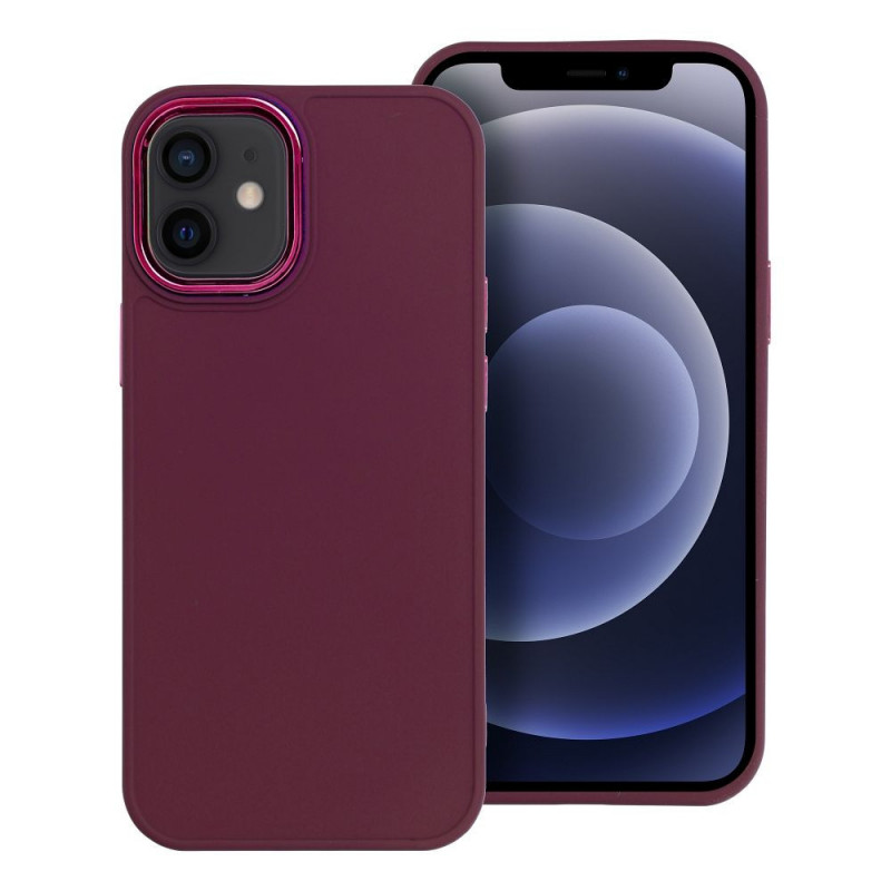 Kryt FRAME na Apple iPhone 12 mini Elegant  Fialový (Purple)