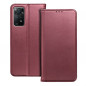 Peňaženkové puzdro Smart Magneto book na Motorola Edge 30 Bordový