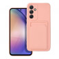 Kryt Card na Samsung Galaxy A54 Ružový