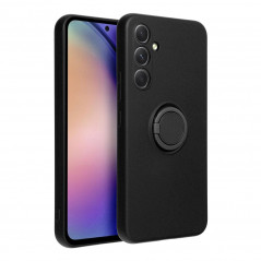 Kryt Silicone ring na Samsung Galaxy A54 Čierny