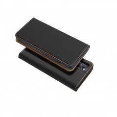 Peňaženkové puzdro Leather case SMART PRO na Samsung Galaxy A34 Elegant  Čierny 