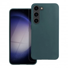 Kryt MATT na Samsung Galaxy S23 5G Tmavo zelený