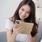 Peňaženkové puzdro Smart Case Book na Samsung Galaxy A34 Zlatý