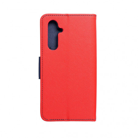 Peňaženkové puzdro Fancy Book na Samsung Galaxy A54 Červený / Námornícka modrá