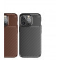 Kryt Carbon premium na XIAOMI 12 Lite Elegant  Čierny