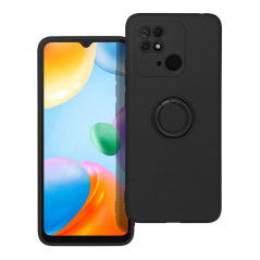 Kryt Silicone ring na XIAOMI Redmi 10C Čierny