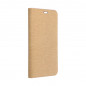Peňaženkové puzdro LUNA Book Gold na Samsung Galaxy A34 Elegant  Zlatý