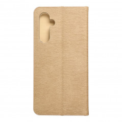 Peňaženkové puzdro LUNA Book Gold na Samsung Galaxy A54 Elegant Zlatý