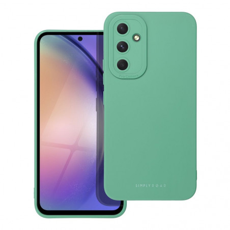 Kryt Roar Luna na Samsung Galaxy A54 Jednofarebný, Štýlový, Estetický doplnok Zelený