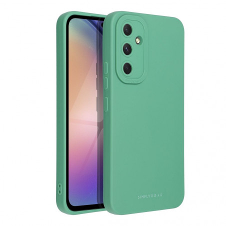 Kryt Roar Luna na Samsung Galaxy A54 Jednofarebný, Štýlový, Estetický doplnok Zelený