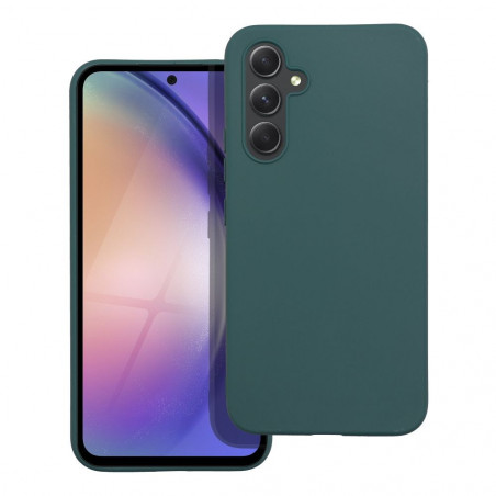 Kryt MATT na Samsung Galaxy A54 Tmavo zelený