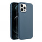 Kryt Leather Mag Cover na Apple iPhone 12 Pro Max Elegant  MagSAFE  Indigový modrý