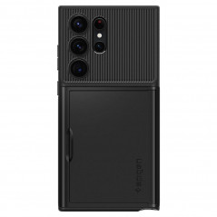 Kryt Spigen Slim Armor CS na Samsung Galaxy S23 Ultra 5G Čierny