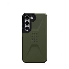 Kryt Urban Armor Gear Civilian na Samsung Galaxy S23 5G Prémiové puzdro  MagSAFE  Olivový