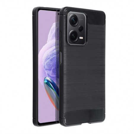 Kryt Carbon na XIAOMI Redmi Note 12 Pro Plus 5G Elegant Čierny