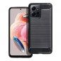 Kryt Carbon na XIAOMI Redmi Note 12 5G Elegant  Čierny