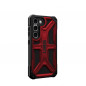 Kryt Urban Armor Gear Monarch na Samsung Galaxy S23 5G Prémiové puzdro  MagSAFE  Karmínový