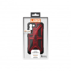 Kryt Urban Armor Gear Monarch na Samsung Galaxy S23 5G Prémiové puzdro  MagSAFE  Karmínový