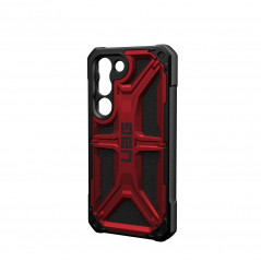 Kryt Urban Armor Gear Monarch na Samsung Galaxy S23 5G Prémiové puzdro  MagSAFE  Karmínový