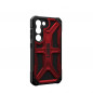 Kryt Urban Armor Gear Monarch na Samsung Galaxy S23 5G Prémiové puzdro  MagSAFE  Karmínový