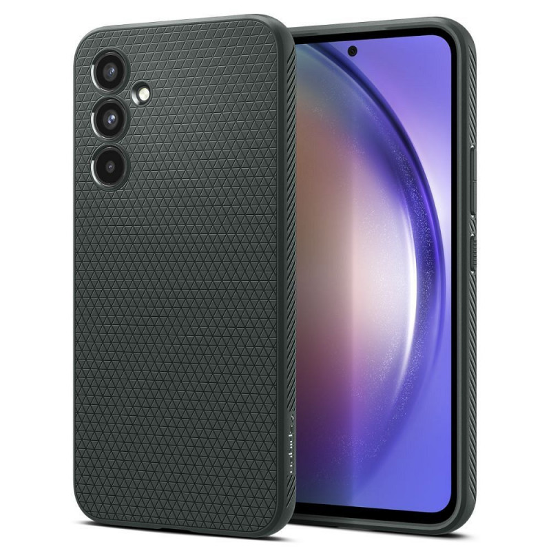 Kryt Spigen  Liquid Air na Samsung Galaxy A54 Temne zelená