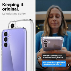 Kryt Spigen Ultra Hybrid na Samsung Galaxy A54 Krištáľovo čistý  Transparentný