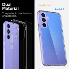 Kryt Spigen Ultra Hybrid na Samsung Galaxy A54 Krištáľovo čistý  Transparentný