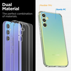 Kryt Spigen Ultra Hybrid na Samsung Galaxy A34 Krištáľovo čistý  Transparentný