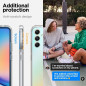 Kryt Spigen Ultra Hybrid na Samsung Galaxy A34 Krištáľovo čistý  Transparentný