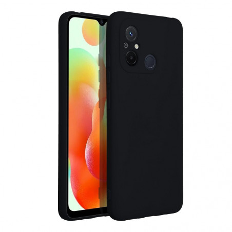 Kryt Silicone na XIAOMI Redmi 12C Elegant Čierny