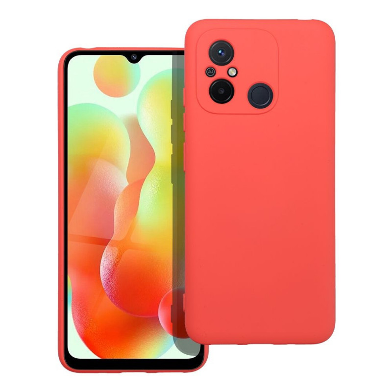 Kryt Silicone na XIAOMI Redmi 12C Elegant  Broskyňový