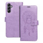 Peňaženkové puzdro MEZZO Book na Samsung Galaxy A14 LTE Lapač snov  Fialový (Purple)