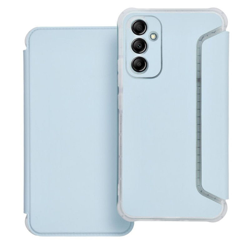 Peňaženkové puzdro Piano Book na Samsung Galaxy A34 Svetlo modrý