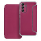 Peňaženkové puzdro Piano Book na Samsung Galaxy A34 Purpurový