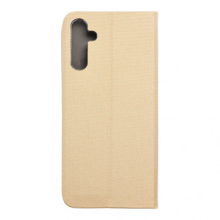 Peňaženkové puzdro Sensitive Book na Samsung Galaxy A14 5G Zlatý