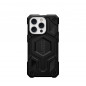 Kryt Urban Armor Gear Monarch na Apple iPhone 14 Pro Max Prémiové puzdro  MagSAFE  Kevlarovo čierny