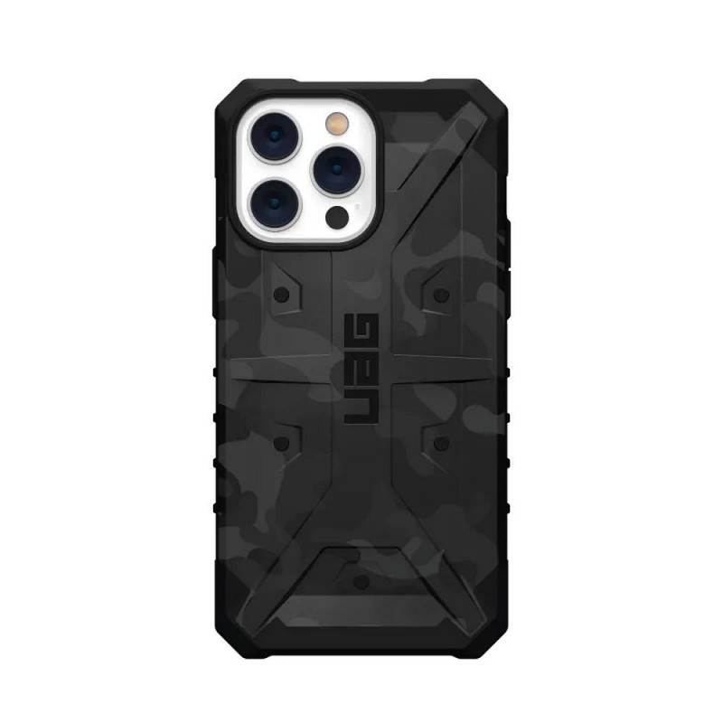 Kryt Urban Armor Gear Pathfinder na Apple iPhone 14 Pro Max Prémiové puzdro  MagSAFE  Nočná kamufláž