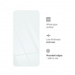 Ochranné sklo Blue Star 9H na Samsung Galaxy A54 Transparentný 