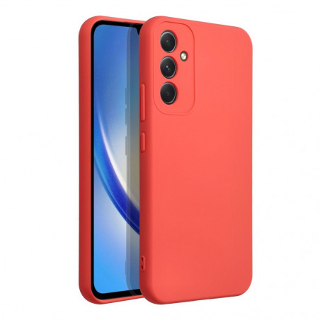 Kryt Silicone na Samsung Galaxy A34 Elegant Broskyňový