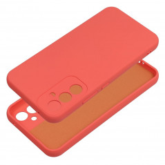 Kryt Silicone na Samsung Galaxy A34 Elegant  Broskyňový