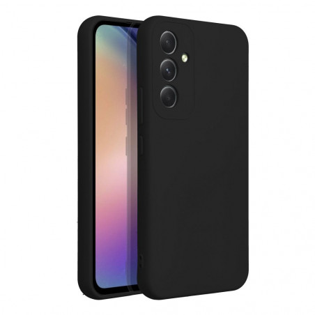 Kryt Silicone na Samsung Galaxy A54 Elegant Čierny