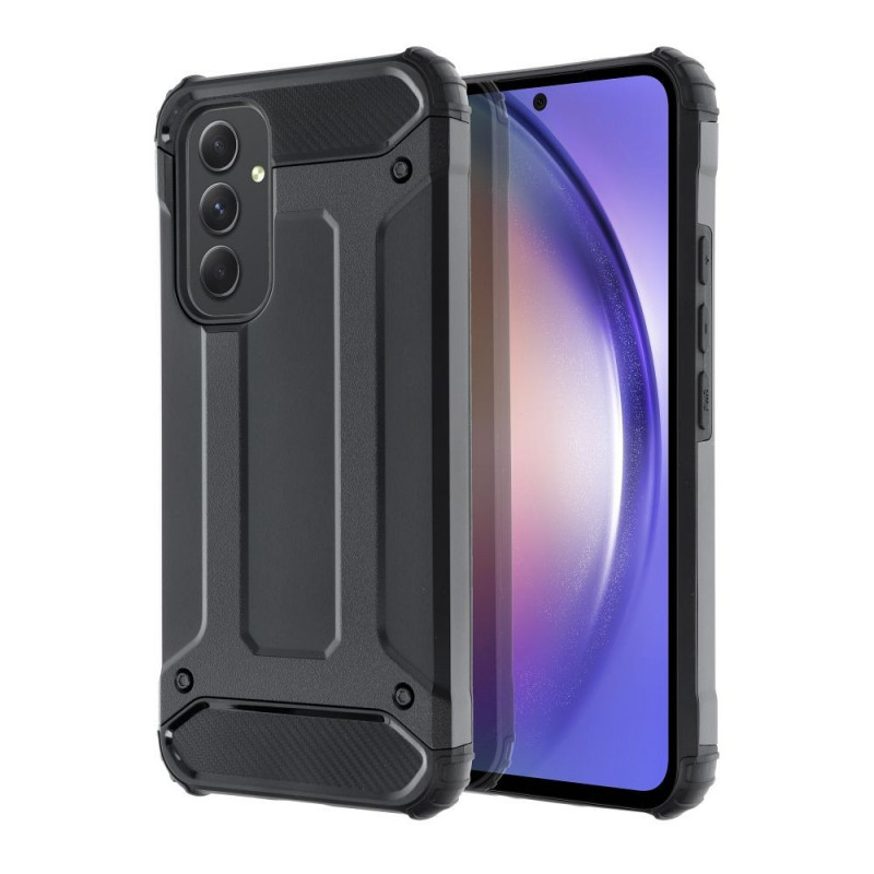 Tvrdený kryt Armor na Samsung Galaxy A54 Čierny