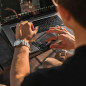 Tvrdený kryt Armor na Samsung Galaxy A54 Čierny
