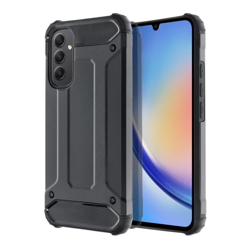 Tvrdený kryt Armor na Samsung Galaxy A34 Čierny