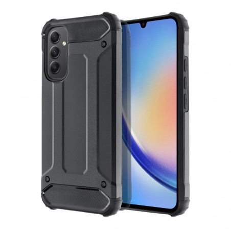 Tvrdený kryt Armor na Samsung Galaxy A34 Čierny