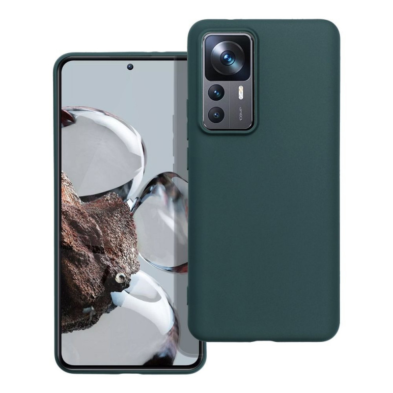 Kryt MATT na XIAOMI 12T Tmavo zelený