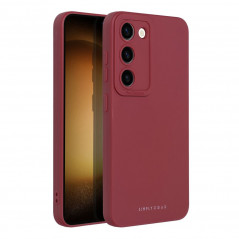 Kryt Roar Luna na Samsung Galaxy S23 5G Jednofarebný, Štýlový, Estetický doplnok Červený