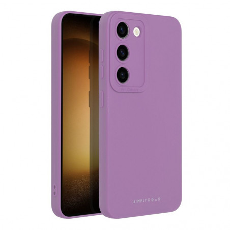 Kryt Roar Luna na Samsung Galaxy S23 5G Jednofarebný, Štýlový, Estetický doplnok Fialový (Violet)